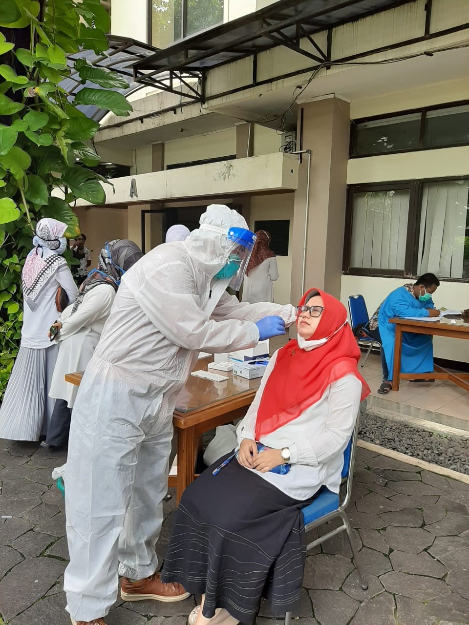 BDK Bandung Peduli Prokes Anti Corona Dengan Test Antigen